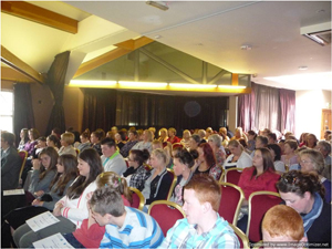 Audience at annual awards  